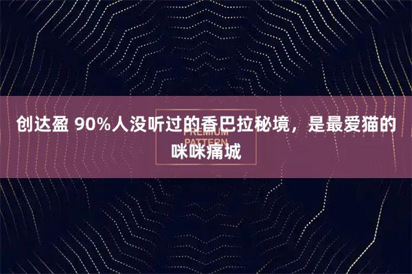 创达盈 90%人没听过的香巴拉秘境，是最爱猫的咪咪痛城